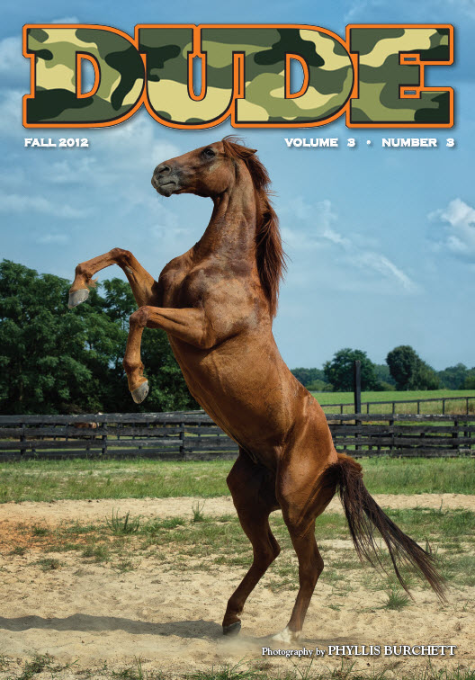 Dude ranch magazine cover